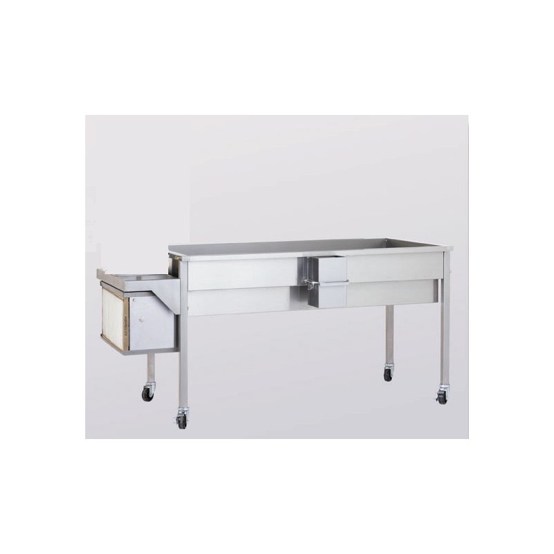 Table Twin ventilé inox CRETORS