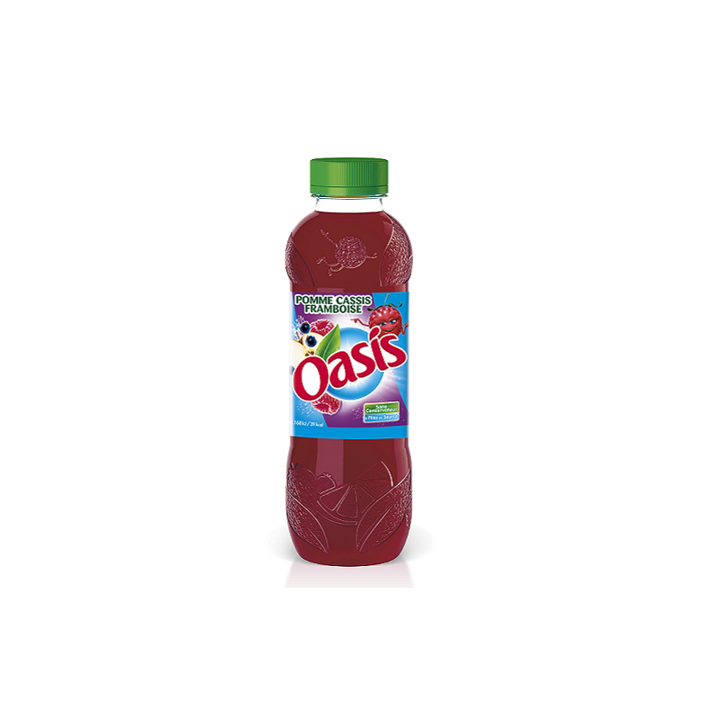 Oasis pomme cassis framboise 50 cl