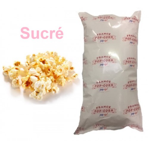 Pop-corn sucré vrac 4 x 1.07 kg