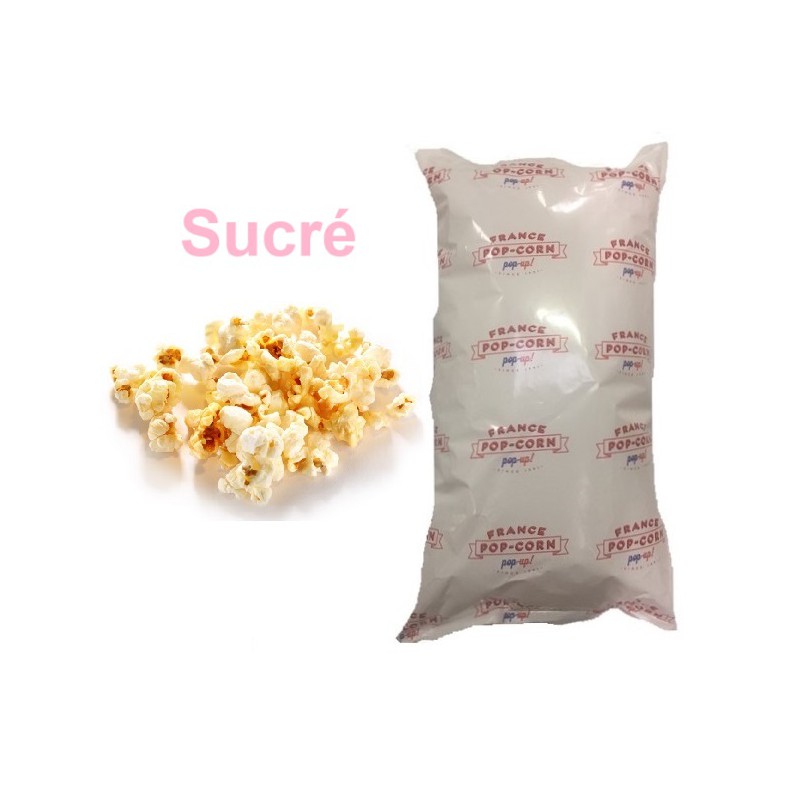 Pop-corn sucré vrac 4 x 1.07 kg
