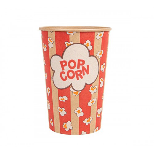 Gobelets pop-corn ronds  46oz (136cl)