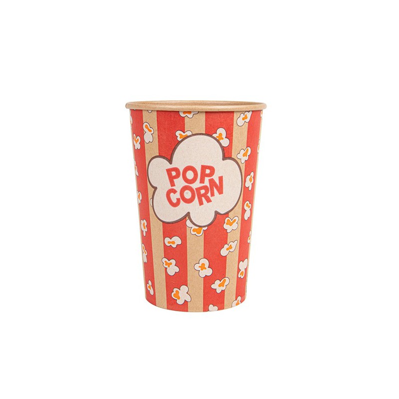 Gobelets pop-corn ronds  46oz (136cl)