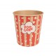 Gobelets pop-corn ronds  130oz (cl)