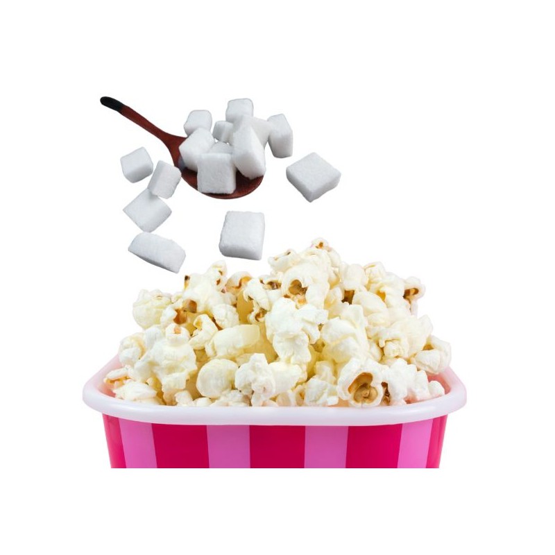 Pop-corn sucré vrac carton de  6 x 1.07 kg