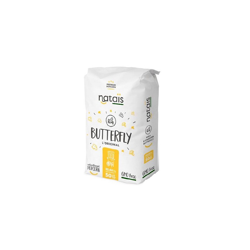 Maïs grain Nataïs Butterfly 22.68 kg palette de 15 sacs