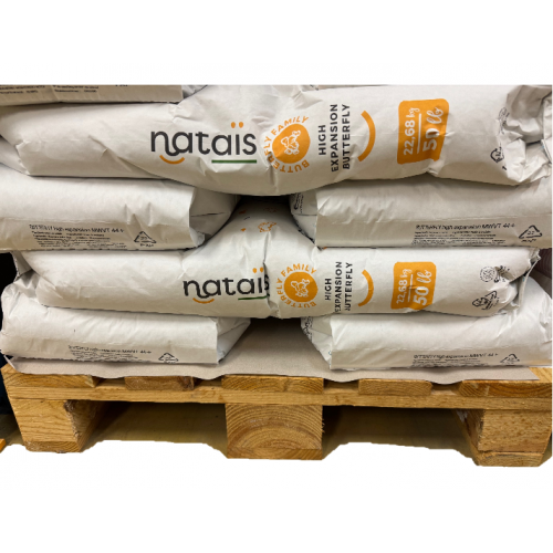 Maïs grain Nataïs Butterfly 22.68 kg palette de 15 sacs