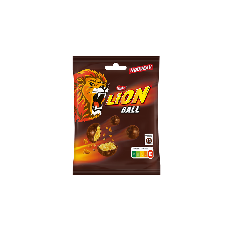 Lion pop choc sachet 100g