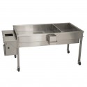 Option Table Twin ventilé inox CRETORS